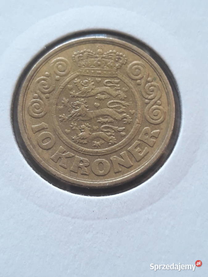 10 Koron Dania 1989 r Numizmatyka