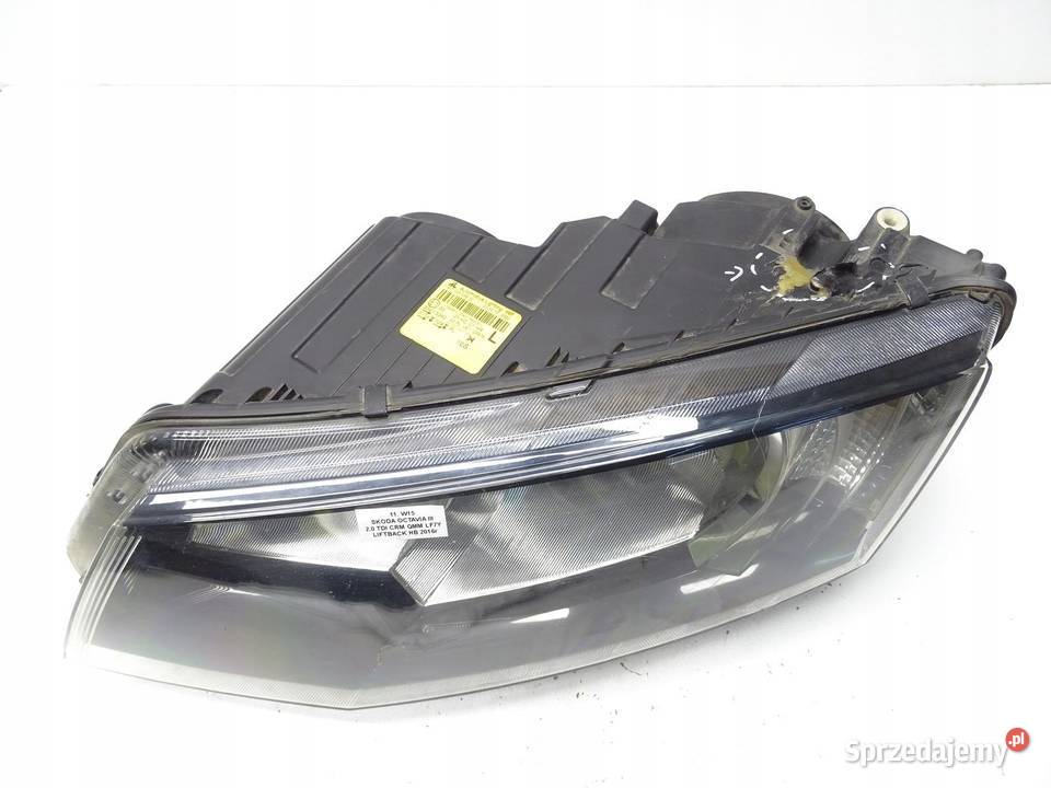 LAMPA LEWA LEWY PRZÓD PRZEDNIA SKODA OCTAVIA III