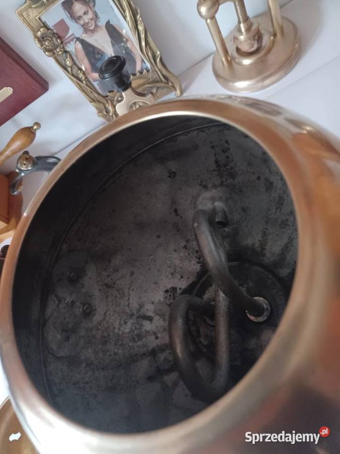 Samowar elektryczny mosiężny Pozostałe wielkopolskie Poznań