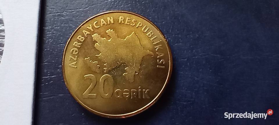 Stare monety 20 gapik 2006 Azerbejdżan Lesko