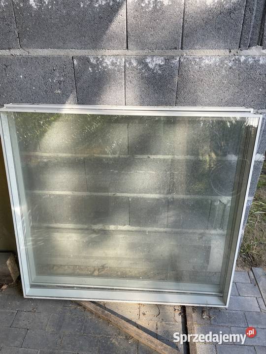 Okna aluminiowe z 2 szyby garaż warsztat