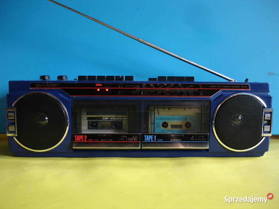 Radiomagnetofon SHARP WQ262H Zielona Góra