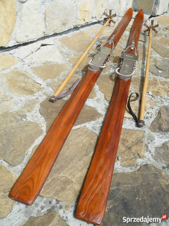 Narty ANTYK drewniane 208 KANDAHAR Pruchnik