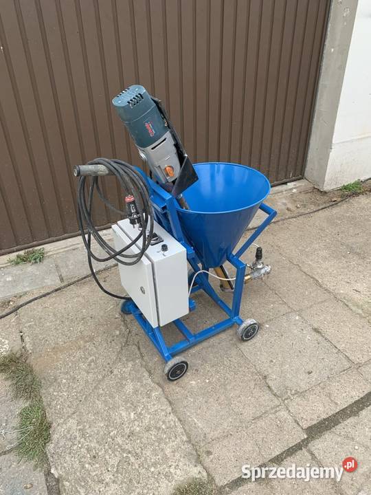 Agregat do natryskowego nakładania gładzi