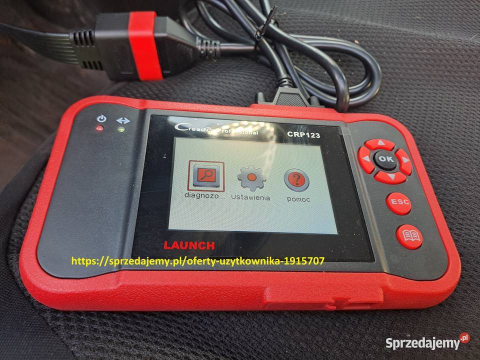 Launch CRP 123 OBD II Interfejs Diagnostyczny kujawsko-pomorskie Brześć Kujawski