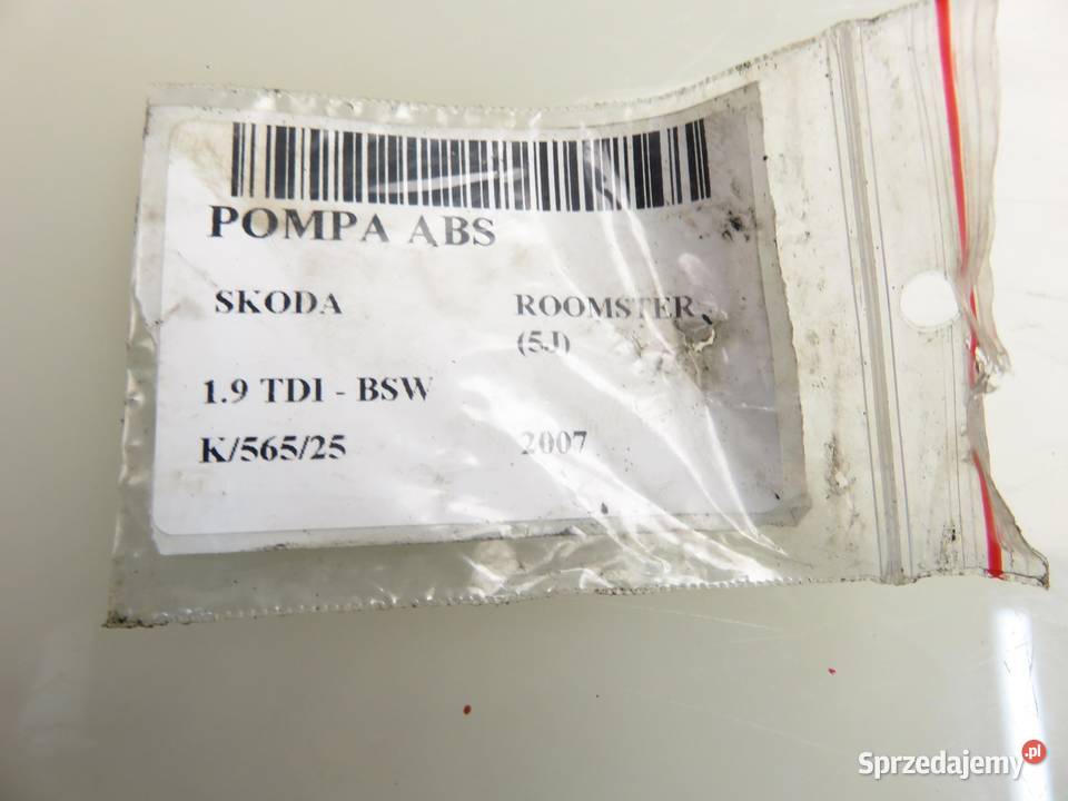 POMPA ABS SKODA ROOMSTER 5J 0265800635