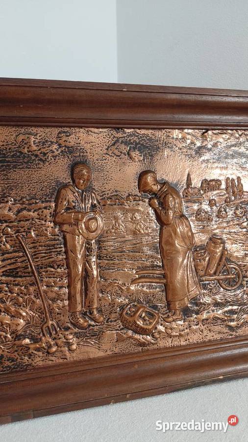 Płaskorzeźba Anioł Pański Krzykawa