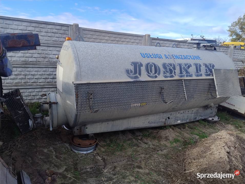 zabudowa asenizacyjna joskin 7000 l ciężarowe Pozostałe