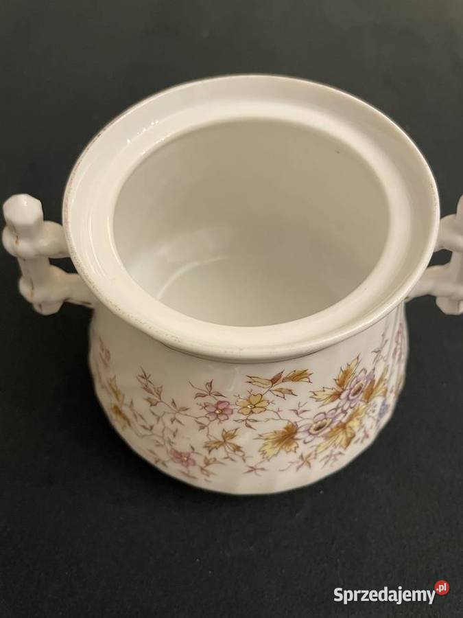Cukiernica porcelanowa patyczak Carl Tielsch Łódź sprzedam