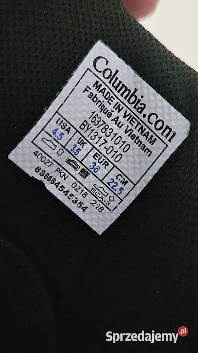 Używane śniegowce Columbia rozmiar 36 damskie inna lubelskie