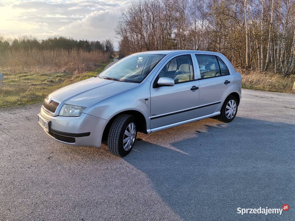 Skoda Fabia 1.4 MPI 101 KM, KLIMA, ASR, CZUJNIKI COFANIA Stara Zbelutka ...