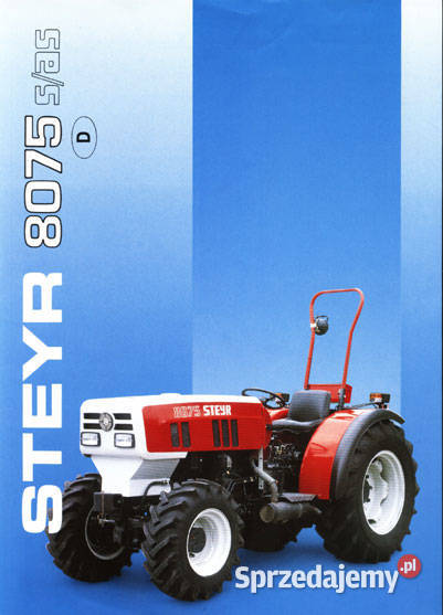 Steyr MT 9085 9095 9105 Instrukcja obsługi Książki i Podręczniki Szamotuły sprzedam