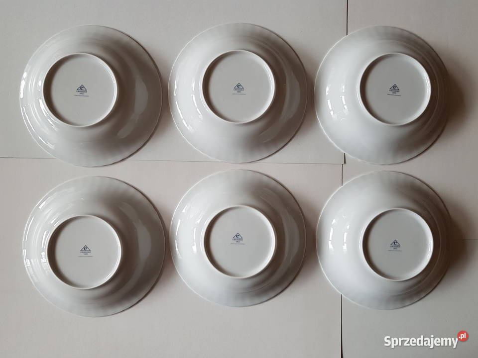 Głębokie talerze obiadowe porcelana Chodzież Dąbrowa Górnicza