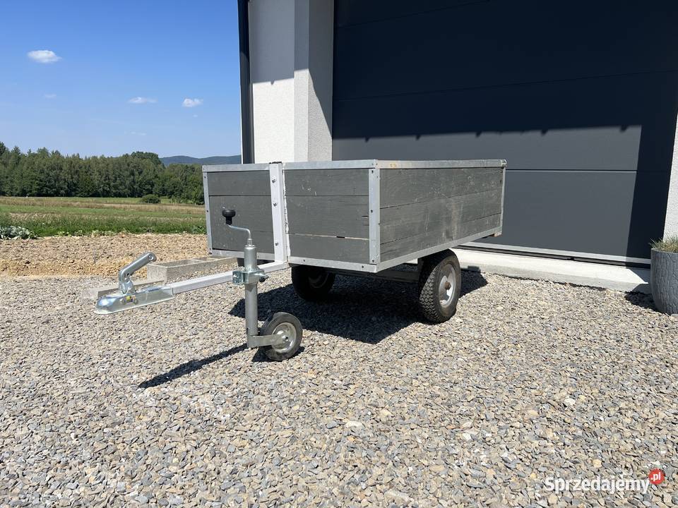 Przyczepka do traktorka kosiarki quada 149x96x40 Gorlice sprzedam