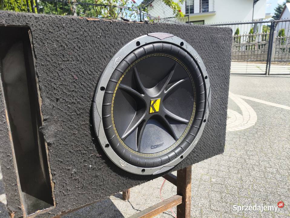 Skrzynia bassowa basowa tuba subwoofer Kicker skrzynie basowe i tuby Niegowonice