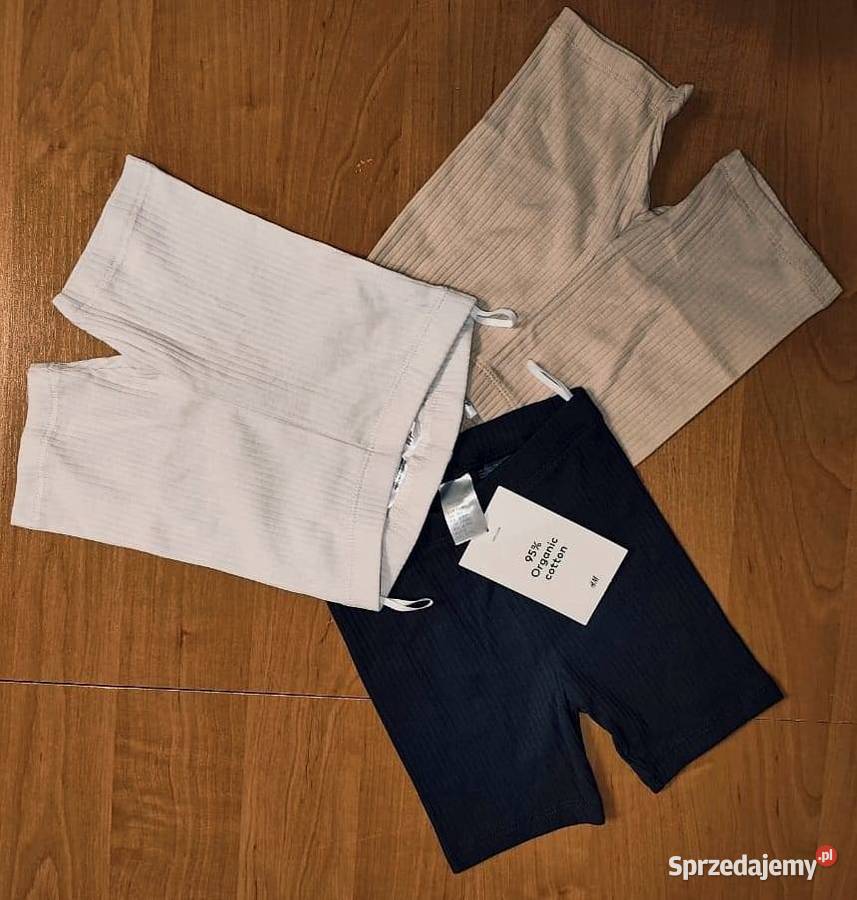 3pak krótkich legginsów dziecięcych HM Rozmiar 68 Pozostałe Pozostałe Barczewo