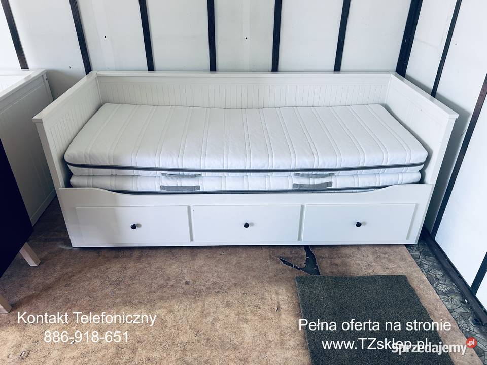 IKEA HEMNES Łóżko Leżanka z 3 szufladami 2 Rybnik