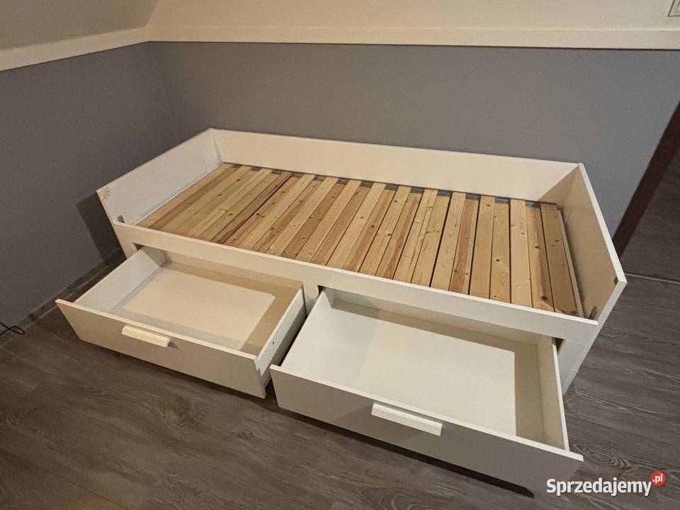 OKAZJA używane łóżko IKEA BRIMNES leżanka z 2 świętokrzyskie Włoszczowa