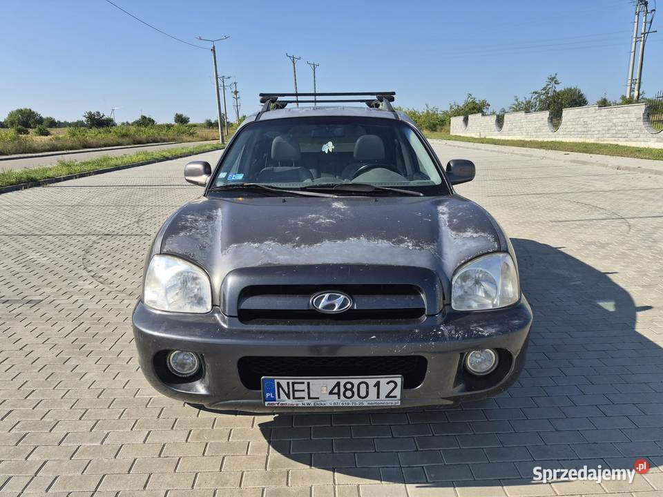 SANTA FE 4x4 sprawny długie opłaty 2005r 2000cm3 podlaskie Grajewo