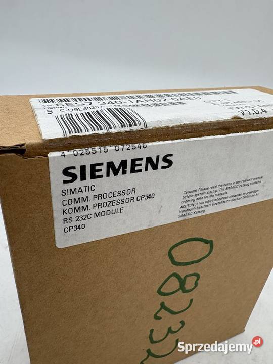Siemens 6ES7 3401AH020AE0 Communication Warszawa sprzedam