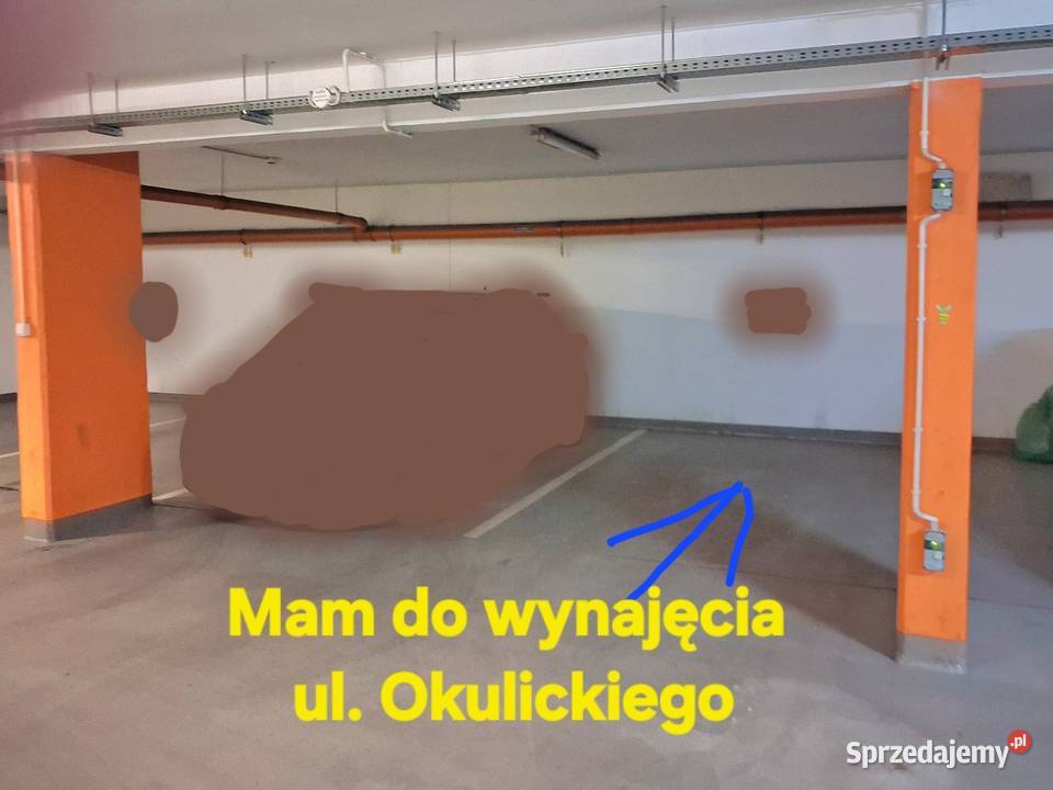 Do wynajęcia miejsce postojowe Okulickiego małopolskie Kraków