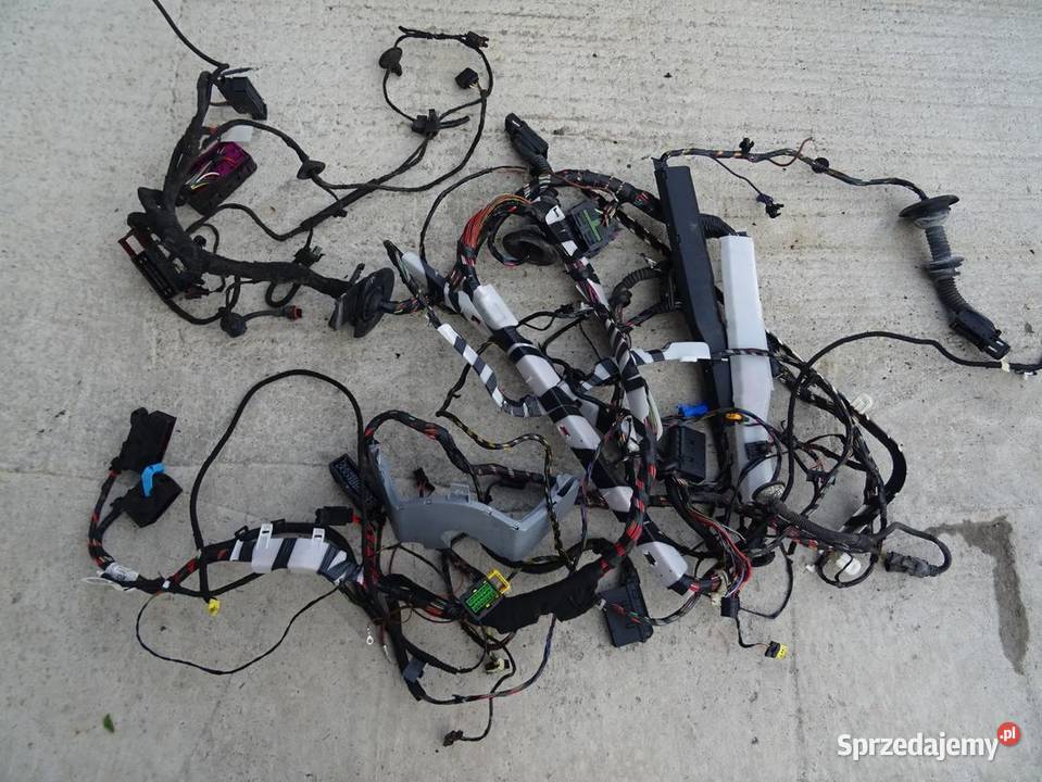 Wiązka kabel przewód podłogi główna drzwi osobowe Materiały instalacyjne Parcice