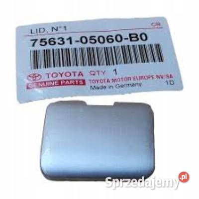 TOYOTA Avensis Zaslepka relingu dachowego prawa Kąty Wrocławskie sprzedam