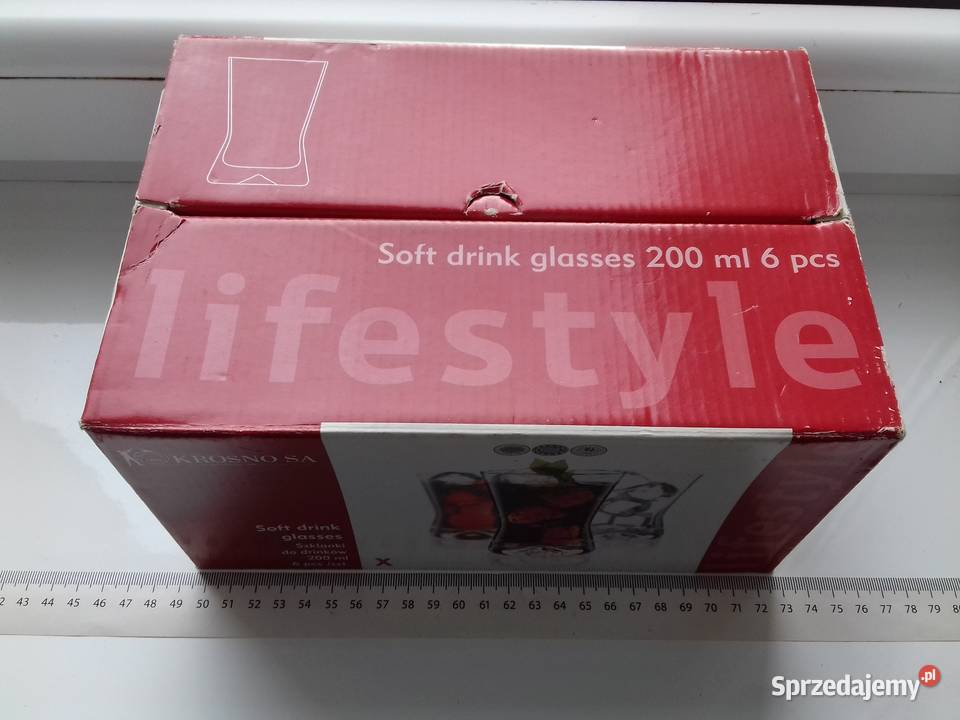 Krosno Szklanki do drinków 200ml Soft drink