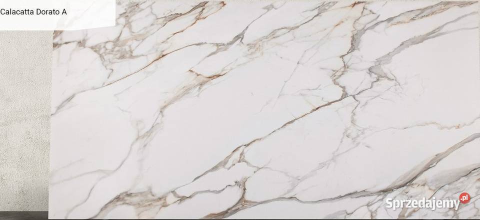 Spiek kwarcowy Calacatta Dorato poler gr 12 Warszawa