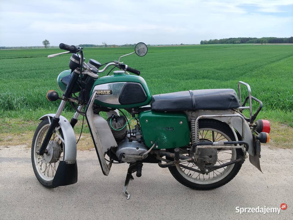 MZ TS 125 1983 z dokumentami mz wsk WFM SHL pozostałe