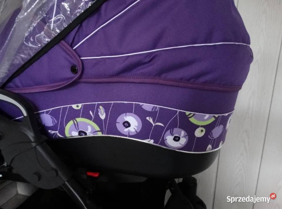 Wózek dziecięcy 2w1 NOWY Fioletowy różowy Częstochowa