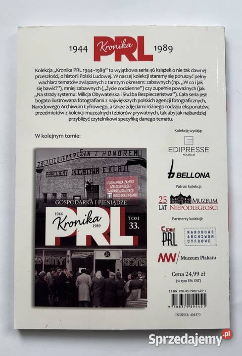 Kronika PRL Tom 32 Kryminalna PRL Historia Warszawa