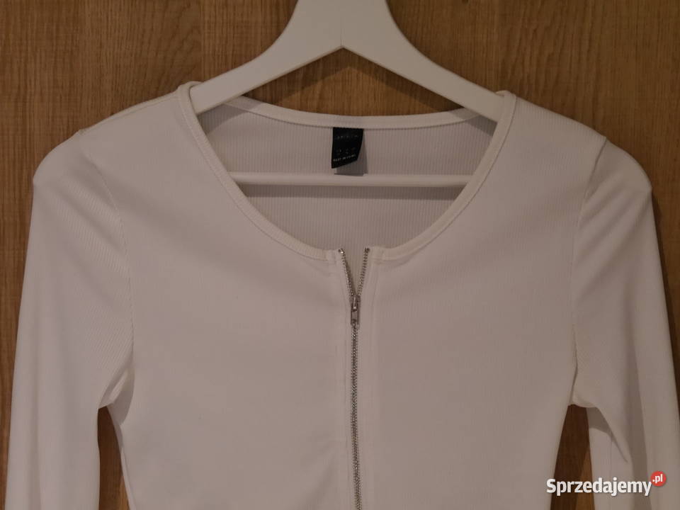 Shein fajna bluzeczka dekolt zamek 34 XS Rozmiar 34(XS) Wrocław