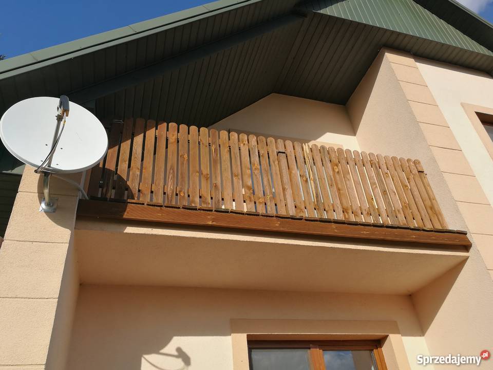 Balustrada balkonowa drewniana Zamość sprzedam