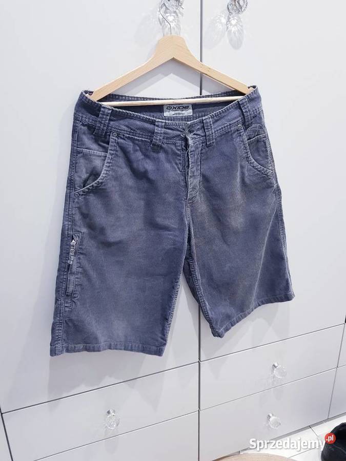 Męskie sztruksowe szorty bermudy Oxide Moda i Styl Dąbrowa Górnicza