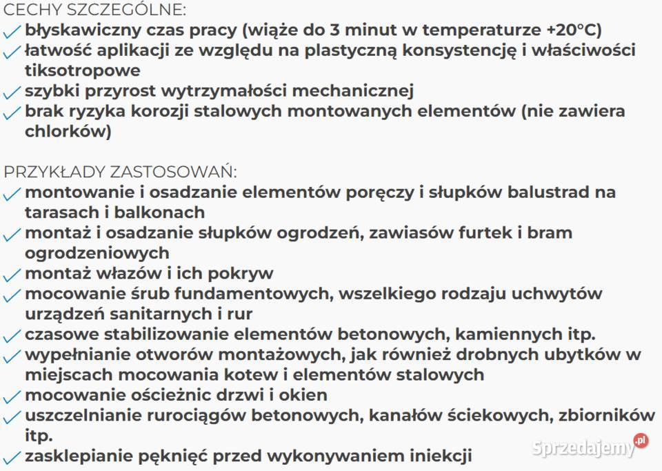 Mapei Lampocem 5 nie ceresit cx5 Gdów
