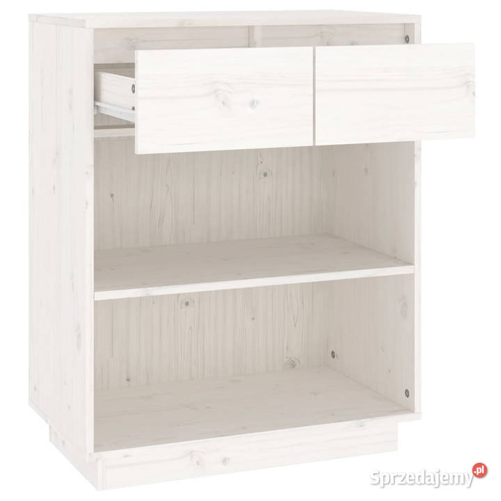 Szafka biała 60x34x75 lite drewno sosnowe Warszawa sprzedam