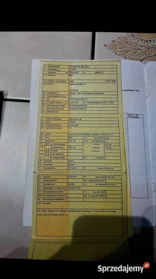 Sprzedam Skuter Kymco Xciting 500 2005 Super niebieski