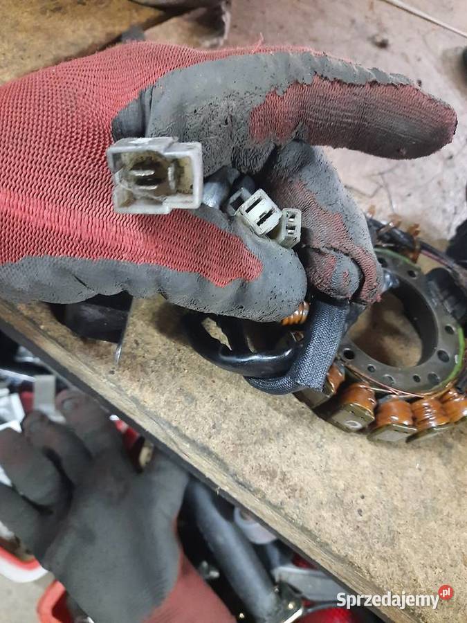 Suzuki DR 600 dr 650 stojan iskrownik alternator Silniki i osprzęt Jelenia Góra sprzedam