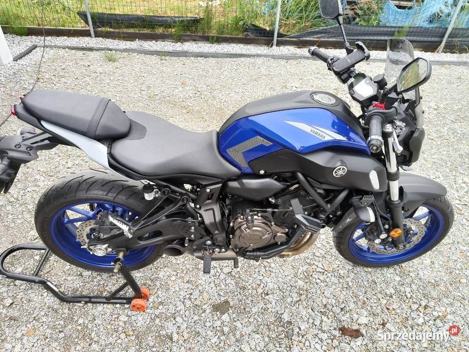 Yamaha MT07 2020 4382 przebieg Kategoria A2 Wrocław