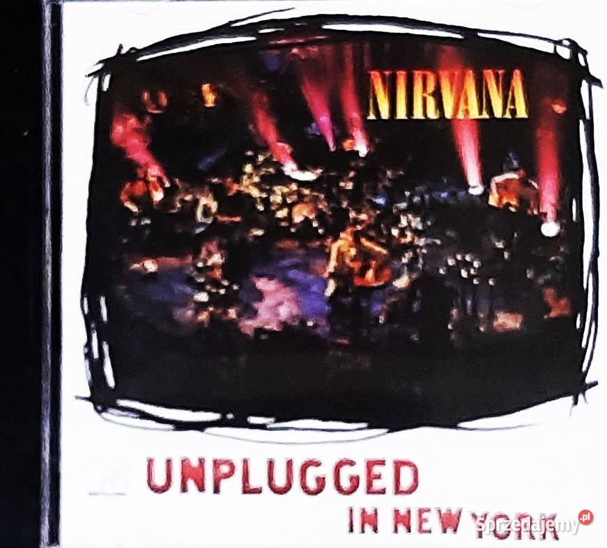 Album CD Zespołu NIRVANA MTV Unplugged In York