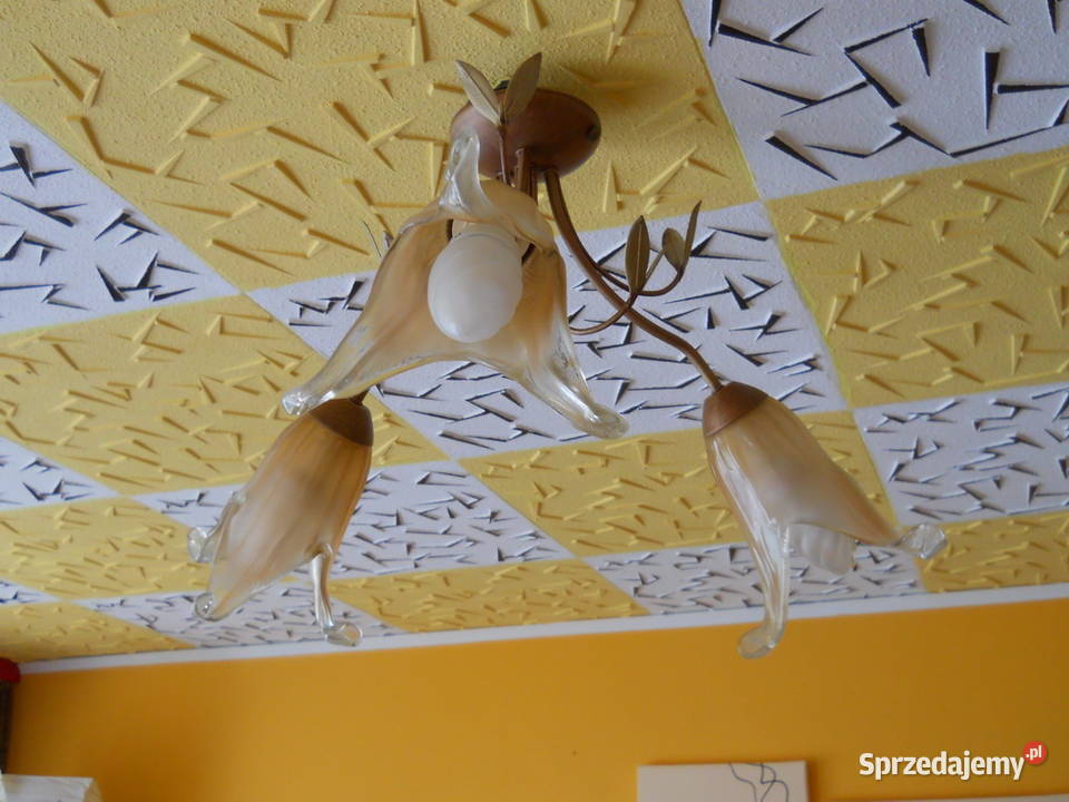 Żyrandol Kinkiet komplet nowy luminex stare Łęczna