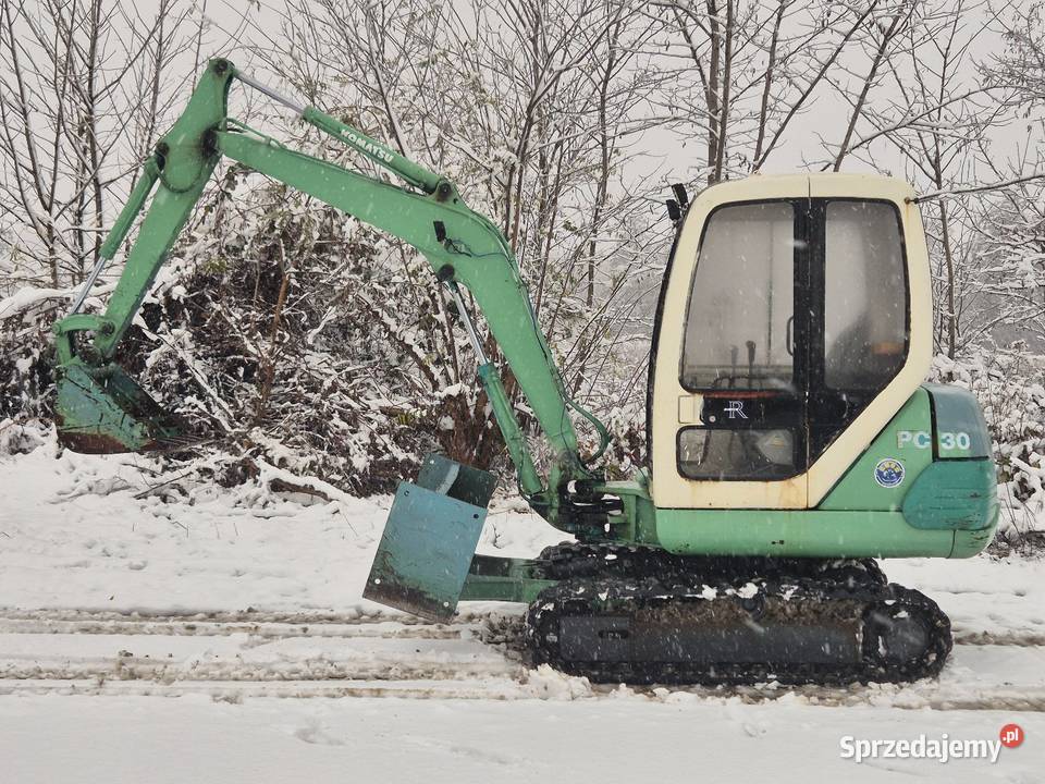 Koparka KOMATSU PC30 Małuszyn