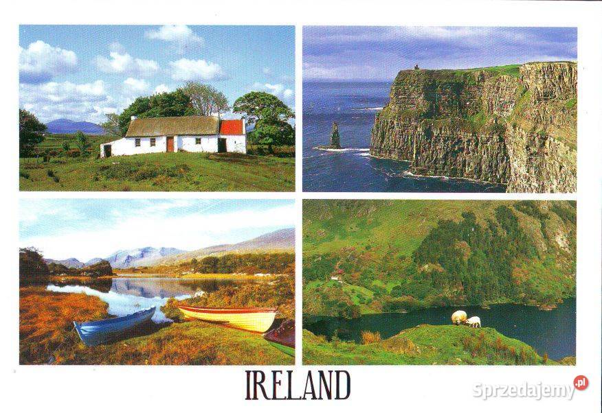 K Poczt Irlandia widoki Pocztówki i karty telefoniczne
