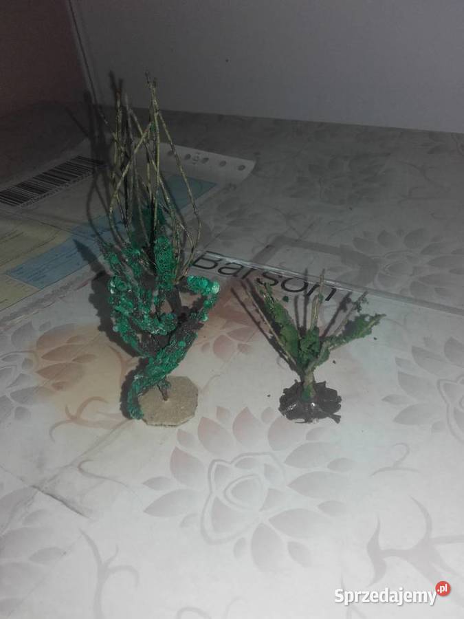 domki drzewa do makiety H0 Będzin sprzedam