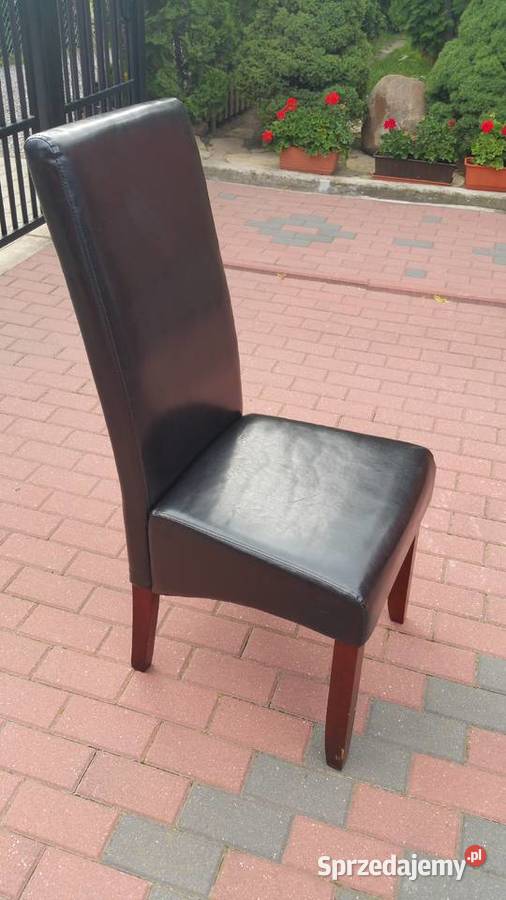 Krzesło skórzane