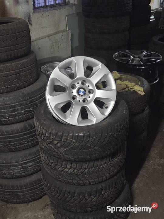Felgi aluminiowe 16 oryginalne BMW e60 5x120 BMW OE Tywonia sprzedam