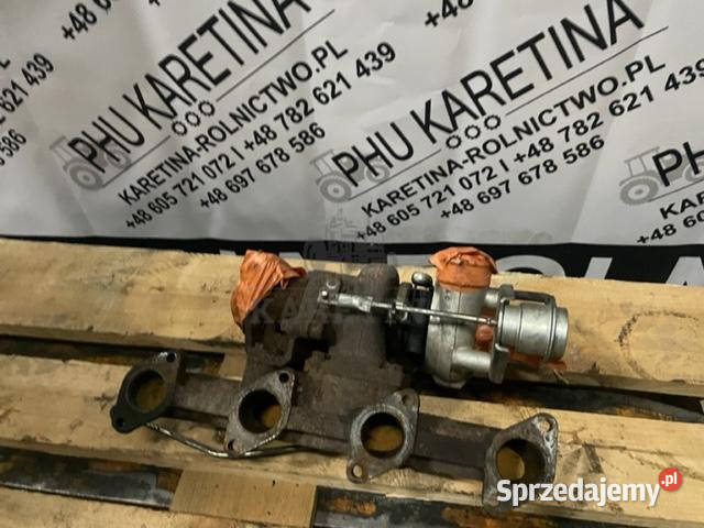 Kubota V3600 V3300 kolektor wydechowy