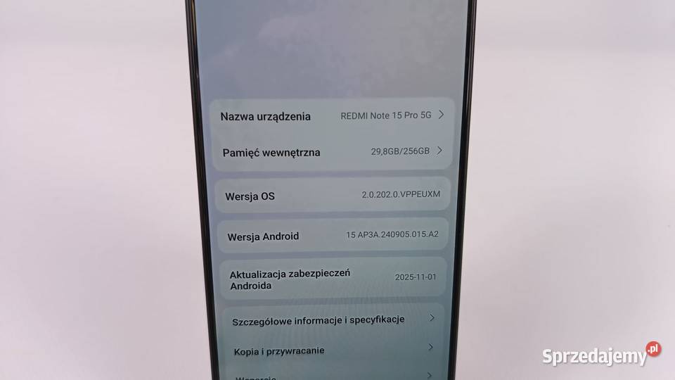 Smartfon Redmi Note 15 Pro 5G 8256GB Katowice