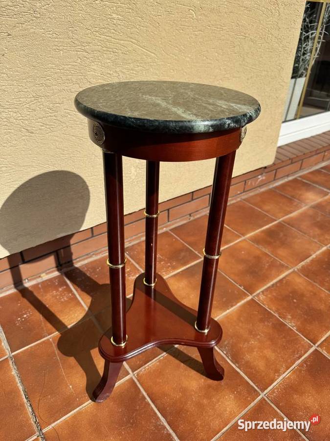 Stolik z marmurem stylowy okolicznościowy kawowy sprzedam